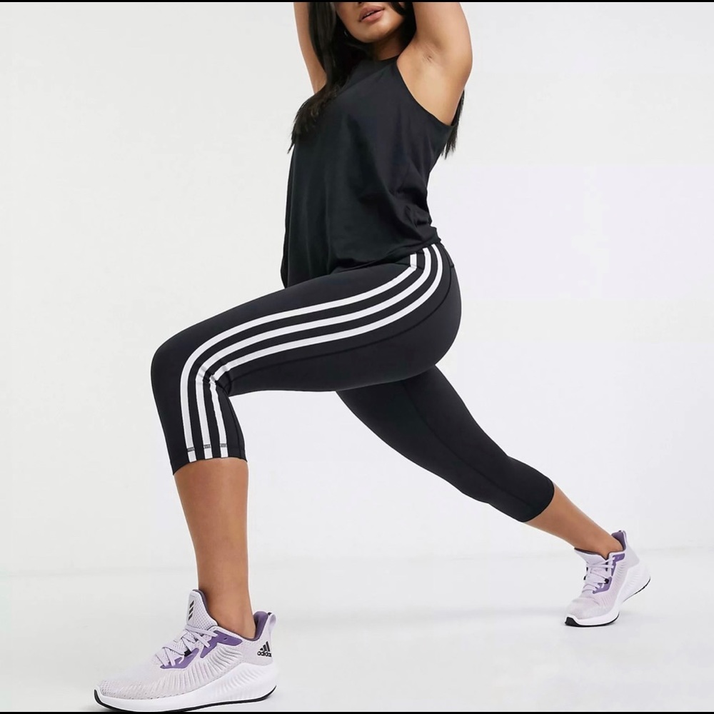 Adidas | Athleisure Track Jogger Gym Workout Yoga Pull On Leggings Tights